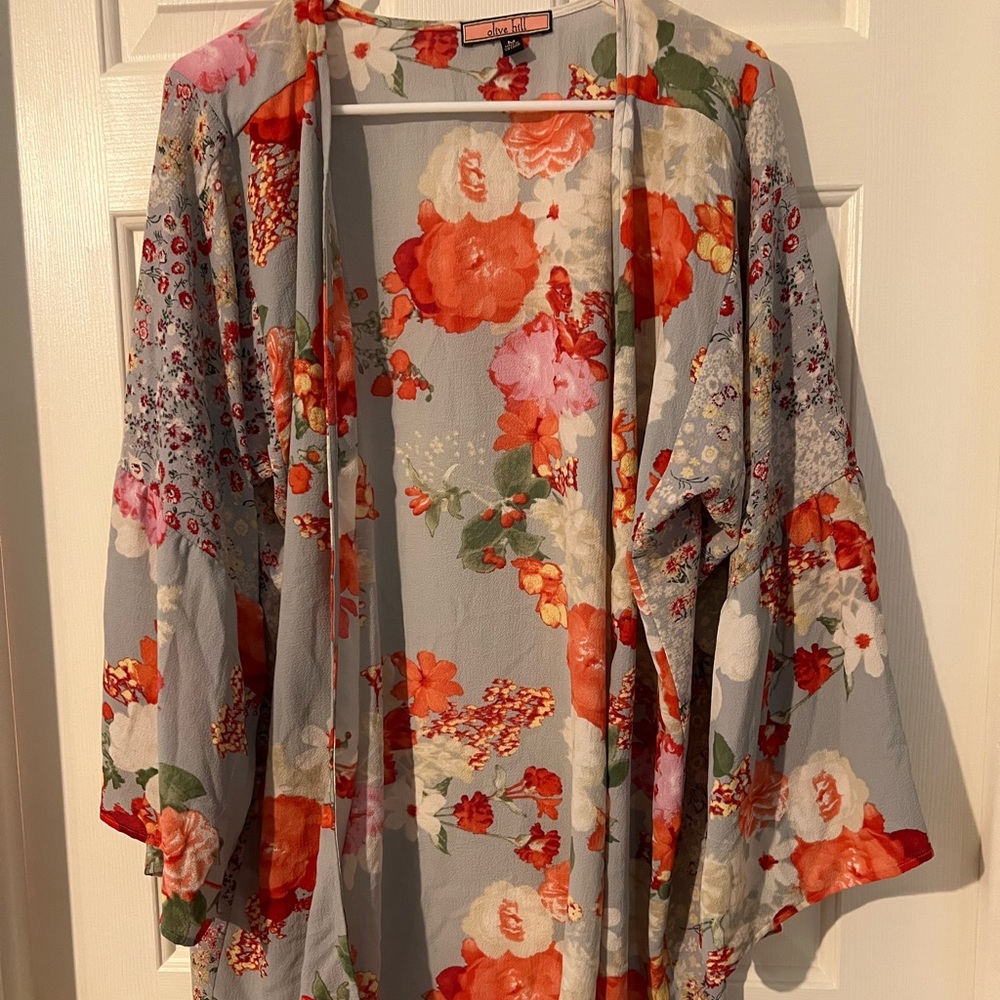 Floral Kimono Cardigan